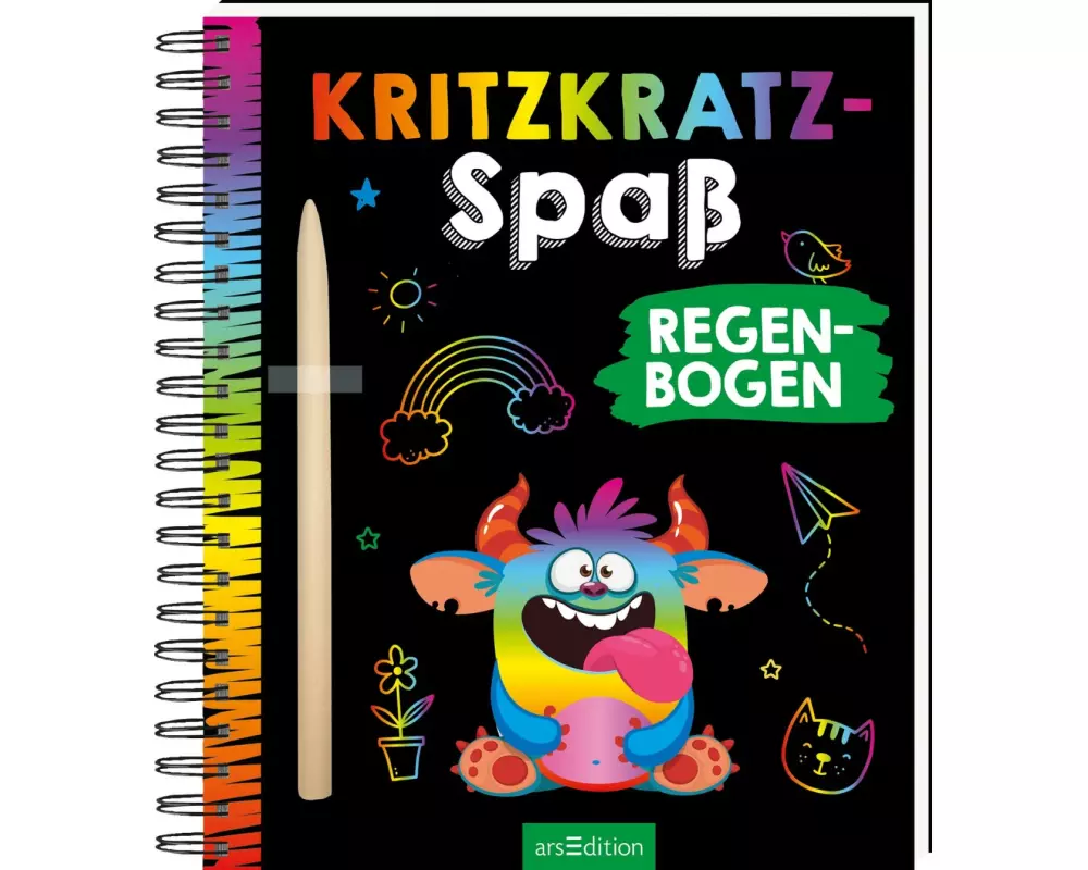 Kritzkratz-Spaß Regenbogen