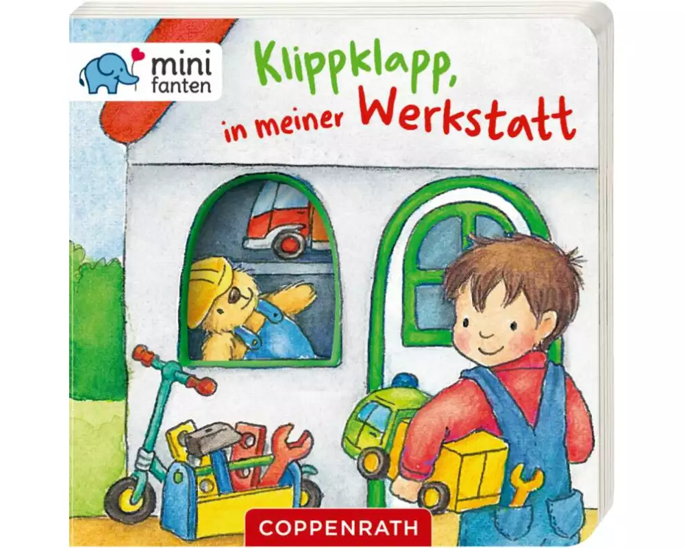 minifanten 24: Klippklapp, in meiner Werkstatt