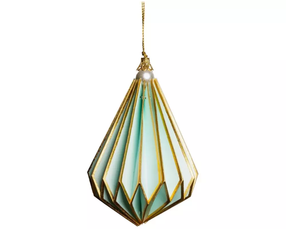 Tranquillo Aufhänger Diamant Mint, 10 x 15 cm