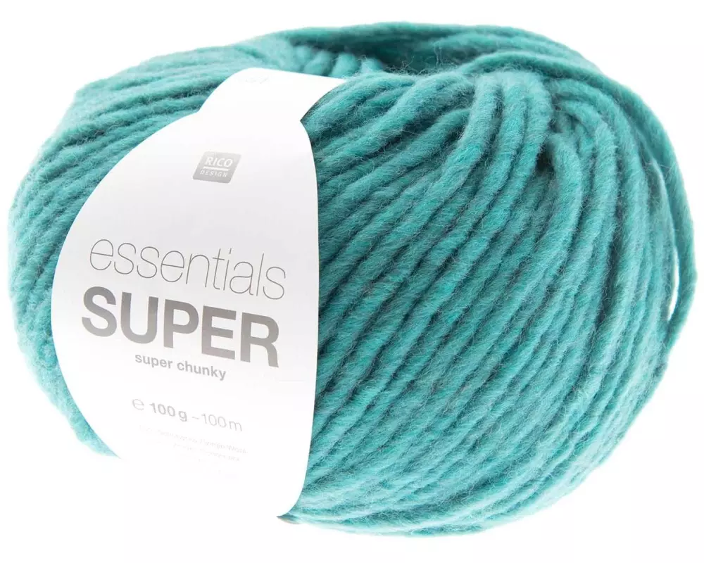 Rico Design Wolle Essentials Super Super Chunky 100 g, Alge