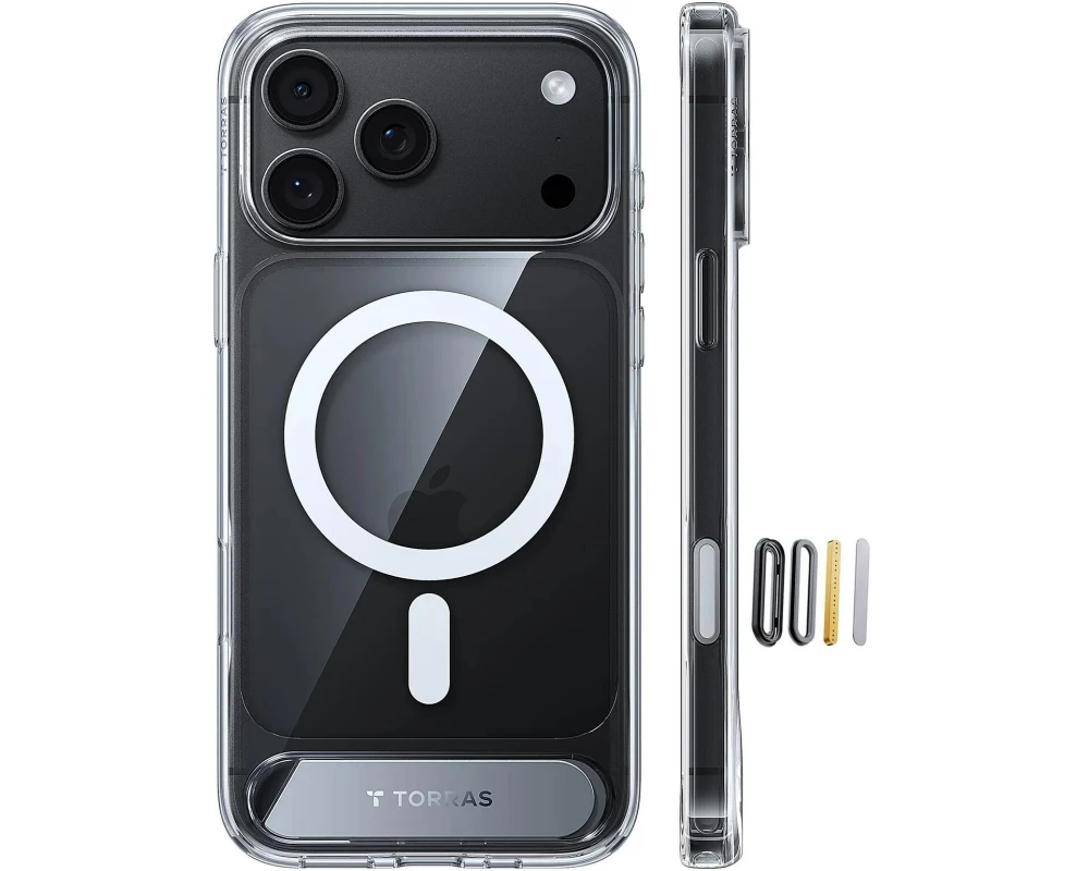 Torras Ostand L1 iPhone 18 Pro, Clear