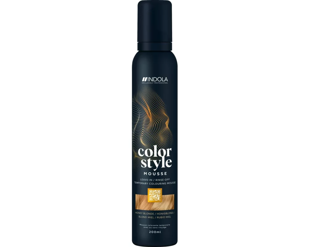 INDOLA Tönungsschaum Color Style Mousse Honigblond 200 ml 200 ml