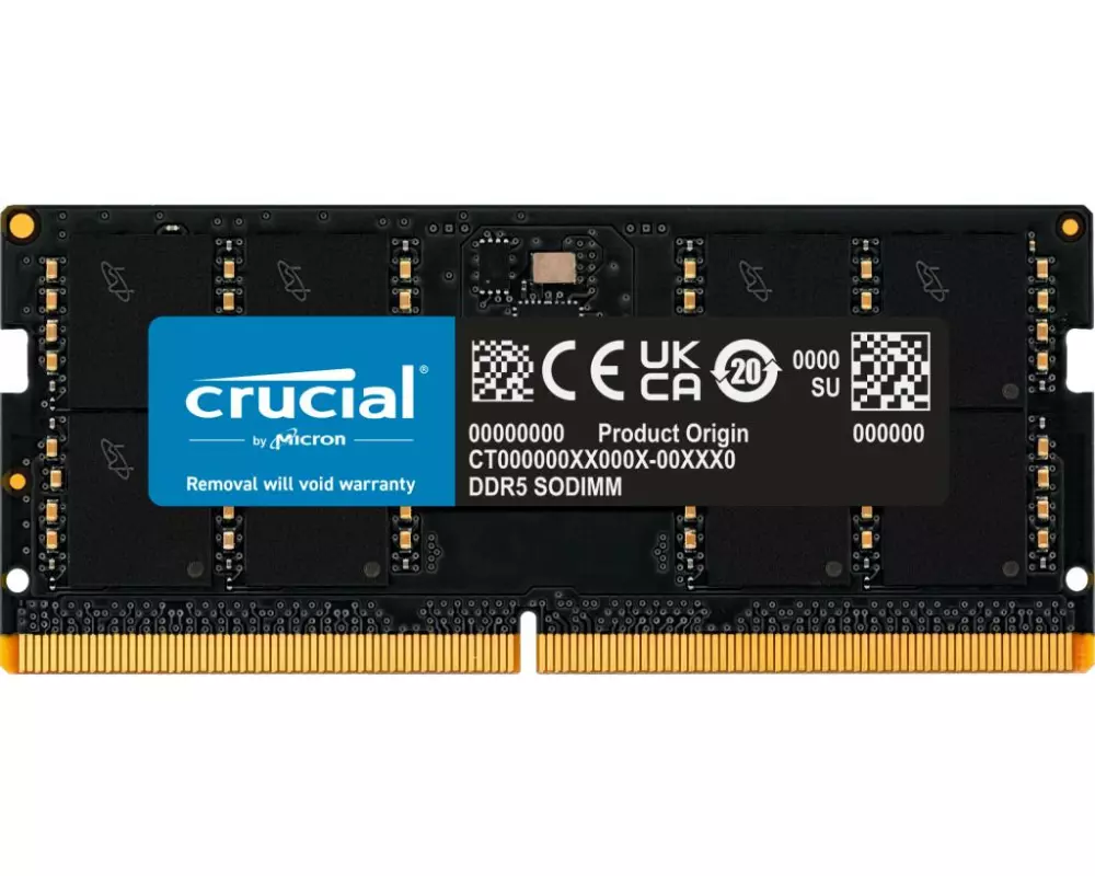 Crucial SO-DDR5-RAM CT32G48C40S5 4800 MHz 1x 32 GB