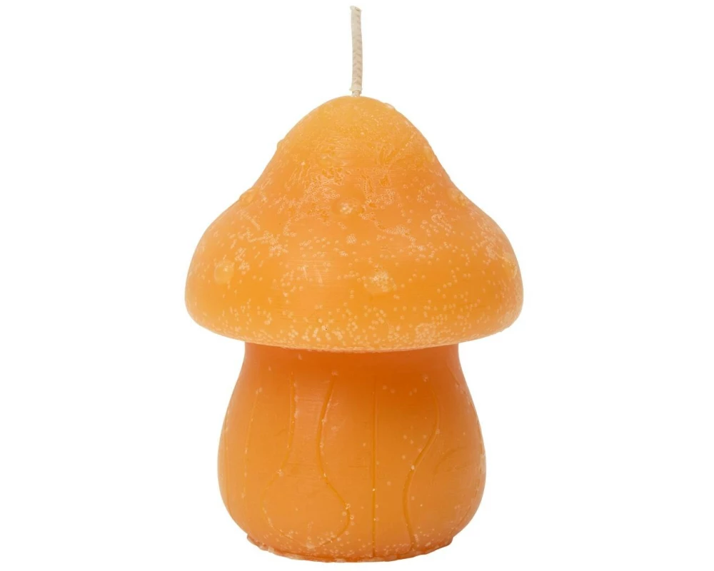 Broste Copenhagen Pilz 9 cm x 7 cm, Dunkelorange, 1 Stück