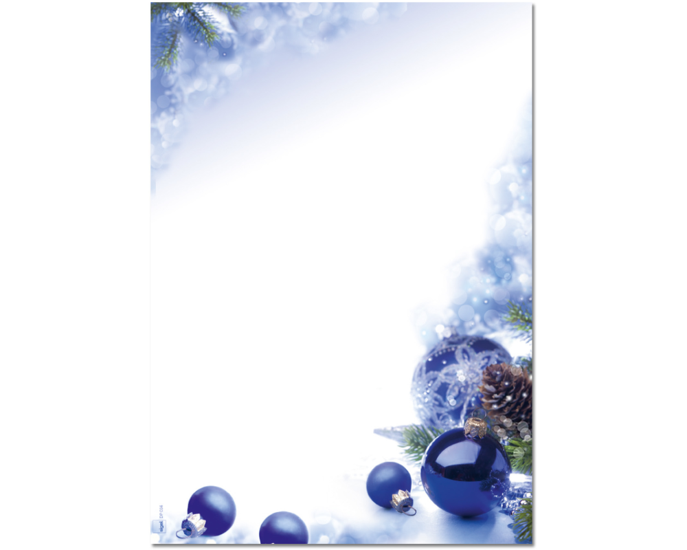 Sigel Motivpapier Blue Harmony, A4, 90 g/m², 100 Blatt