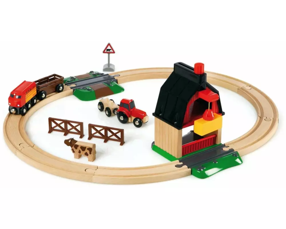 BRIO Eisenbahn Bauernhof Set