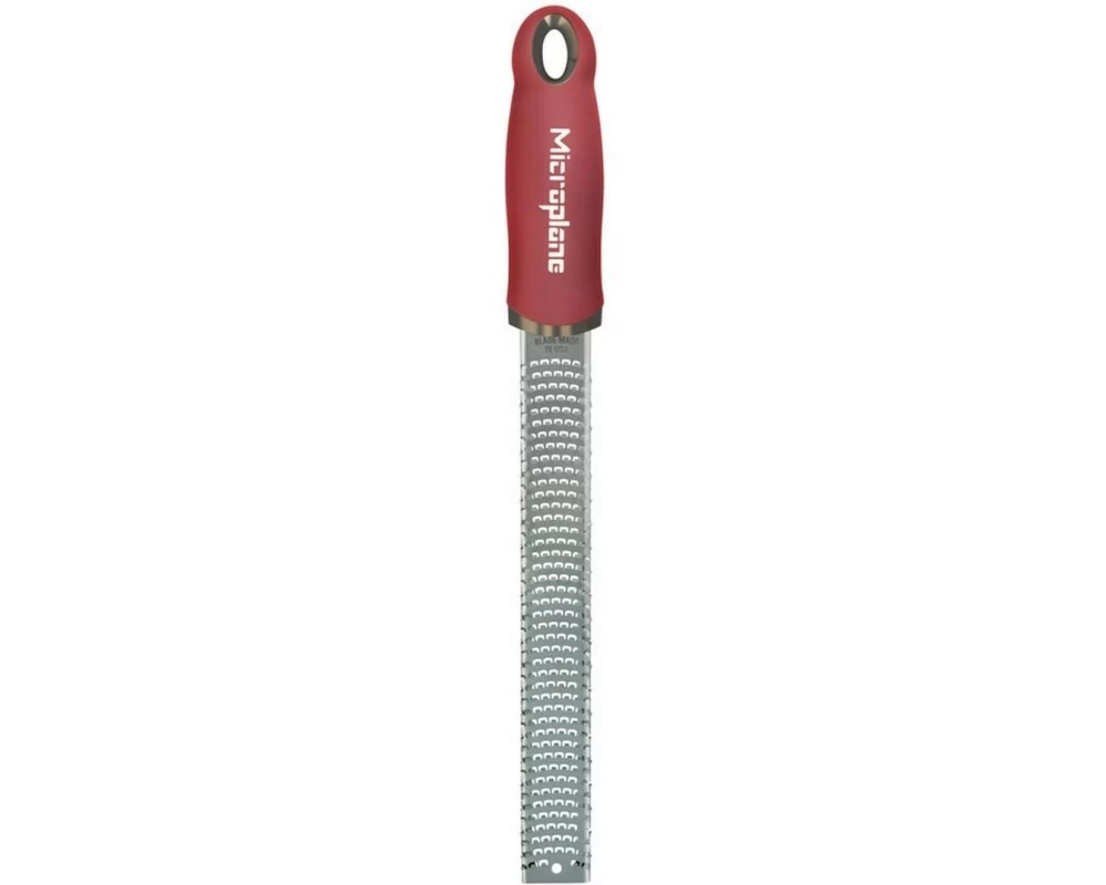 Microplane Gourmet Premium Zester/Reibe Rot/Silber