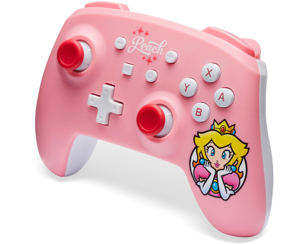 POWER A Wireless Controller NSGP0289-01 NSW, Princess Peach Pink