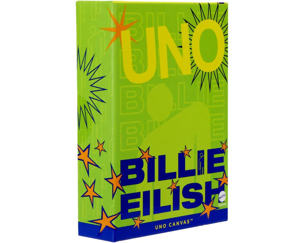Mattel Spiele UNO Canvas Billie Eilish