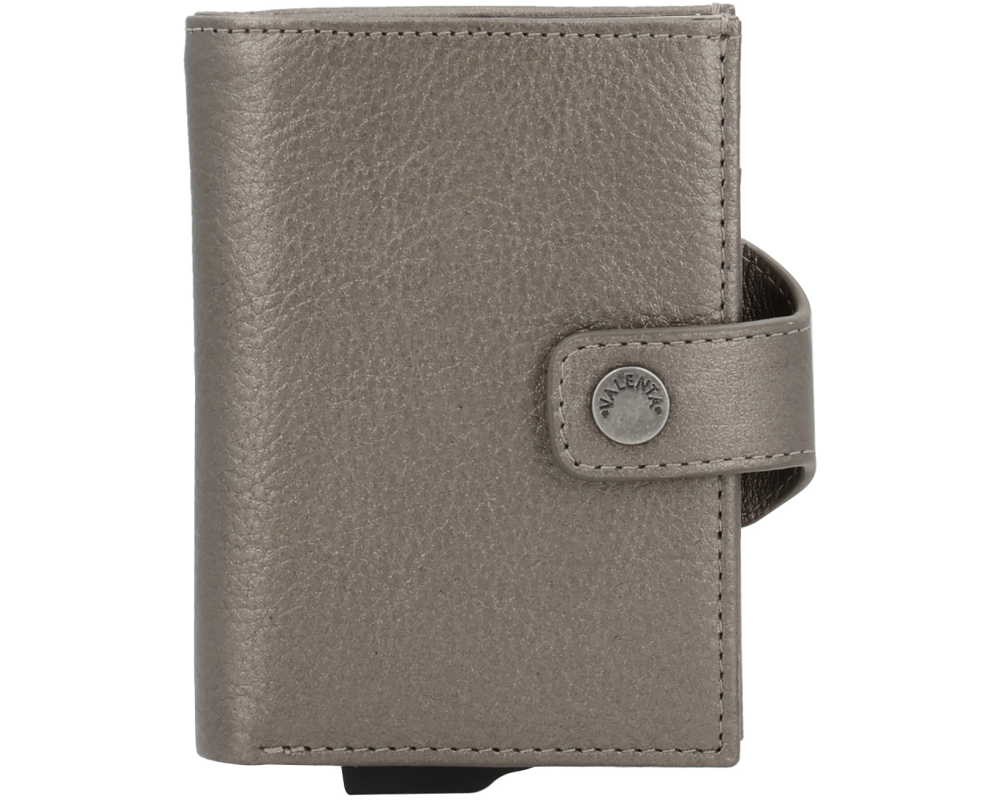 VALENTA Card Case Plus Wallet Luxe 589529 Metallic Bronze
