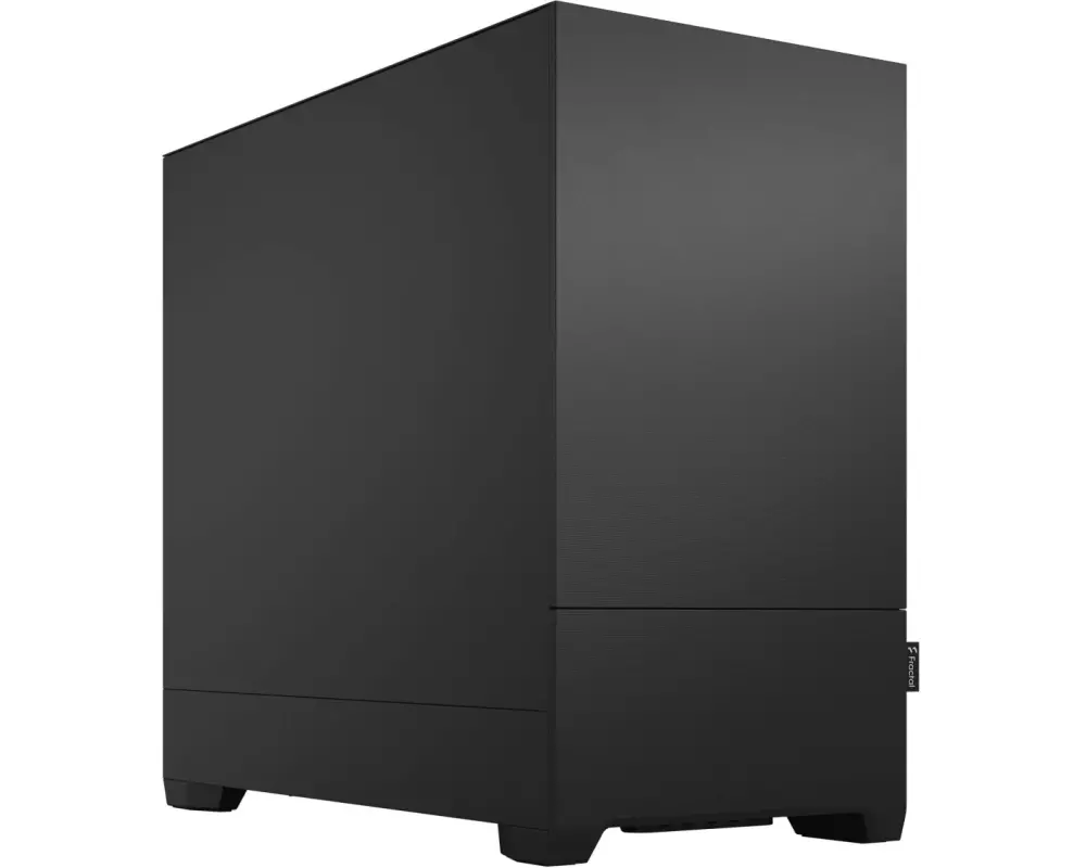 Fractal Design PC-Gehäuse Pop Mini Silent Solid Schwarz