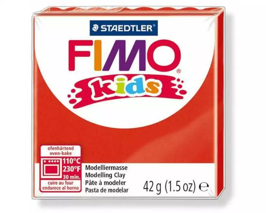 Fimo Modelliermasse Kids Rot