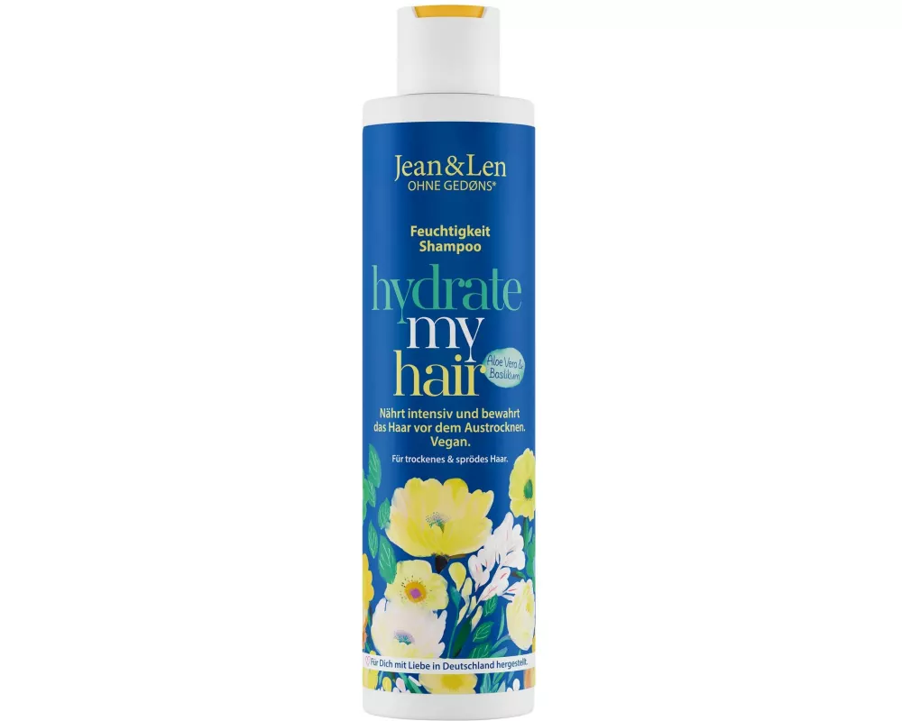 Jean & Len Shampoo Aloe Vera/Basilikum 300 ml