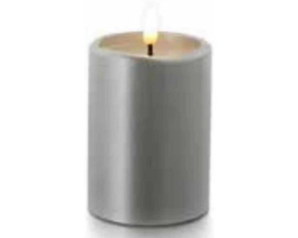 balthasar LED Kerze Novita klein Silber