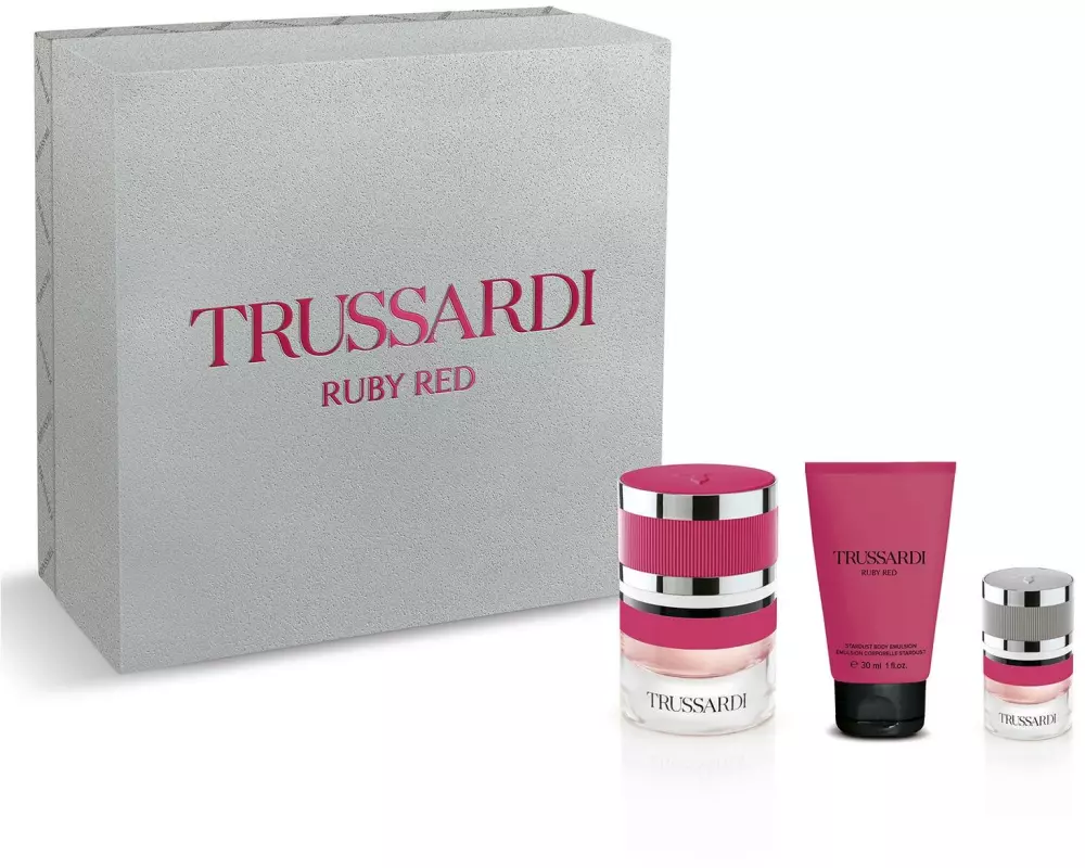 Trussardi Ruby Red Geschenkset mit Eau de Parfum und Bodylotion