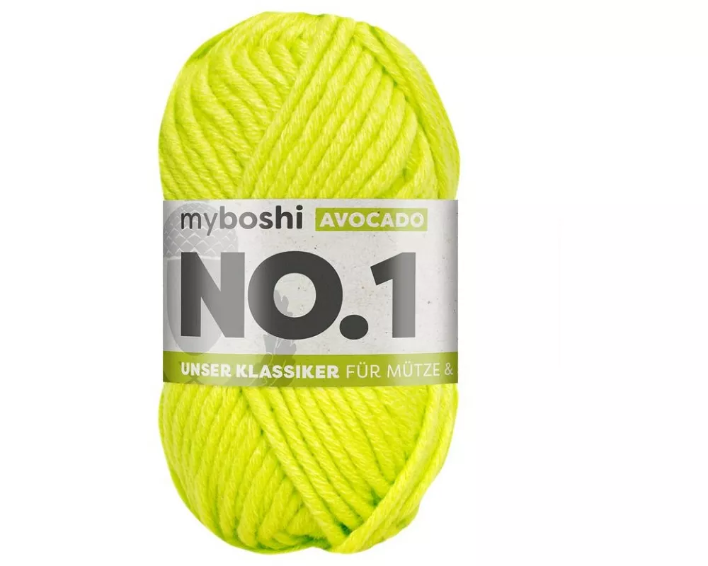 myBoshi Wolle Nr.1 Avocado 50 g, 55 m