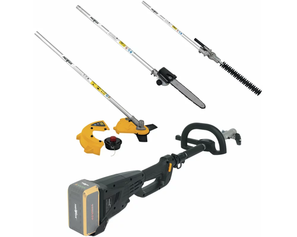 MOWOX Multi-Funktions-Motorsense 40V Akku Set 4in1 ohne Akku