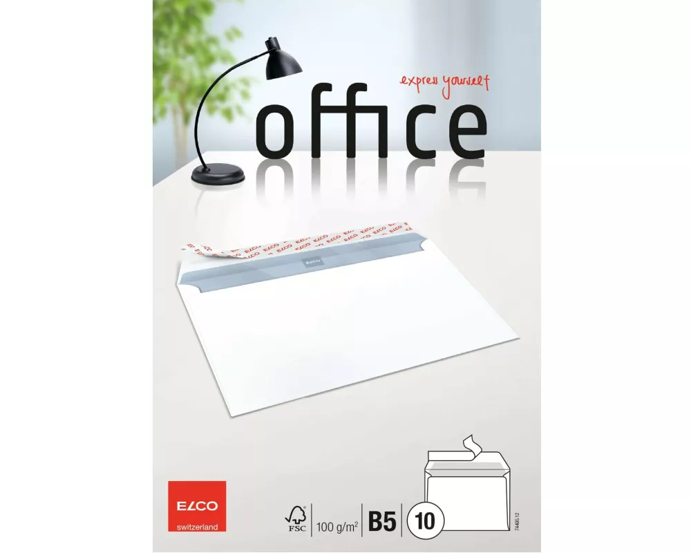 ELCO Couvert Office B5, Keine Fenster, 10 Stück