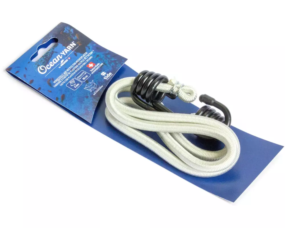 Meister Gummi-Spannseil OceanYarn Ø 8 mm, 80 cm, Weiss