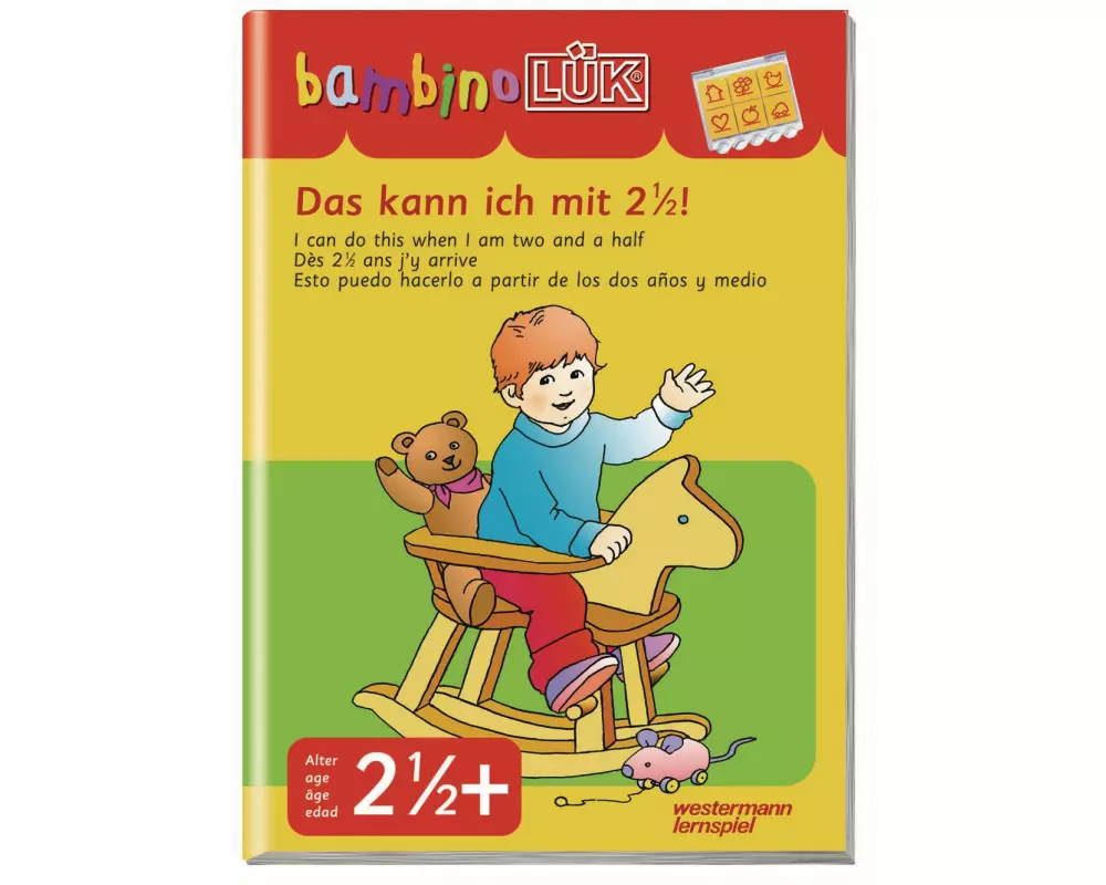 LÜK bambinoLÜK Das kann ich mit 2 1/2!