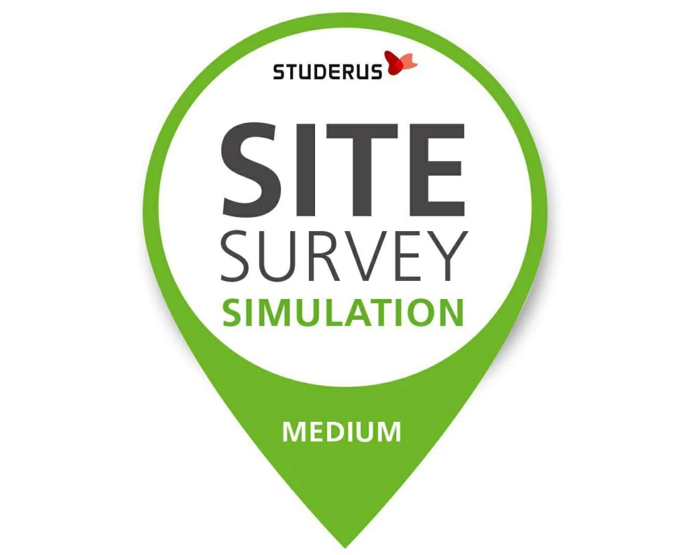 Zyxel Studerus WLAN Site Survey Medium Simulation 2500-10000m2