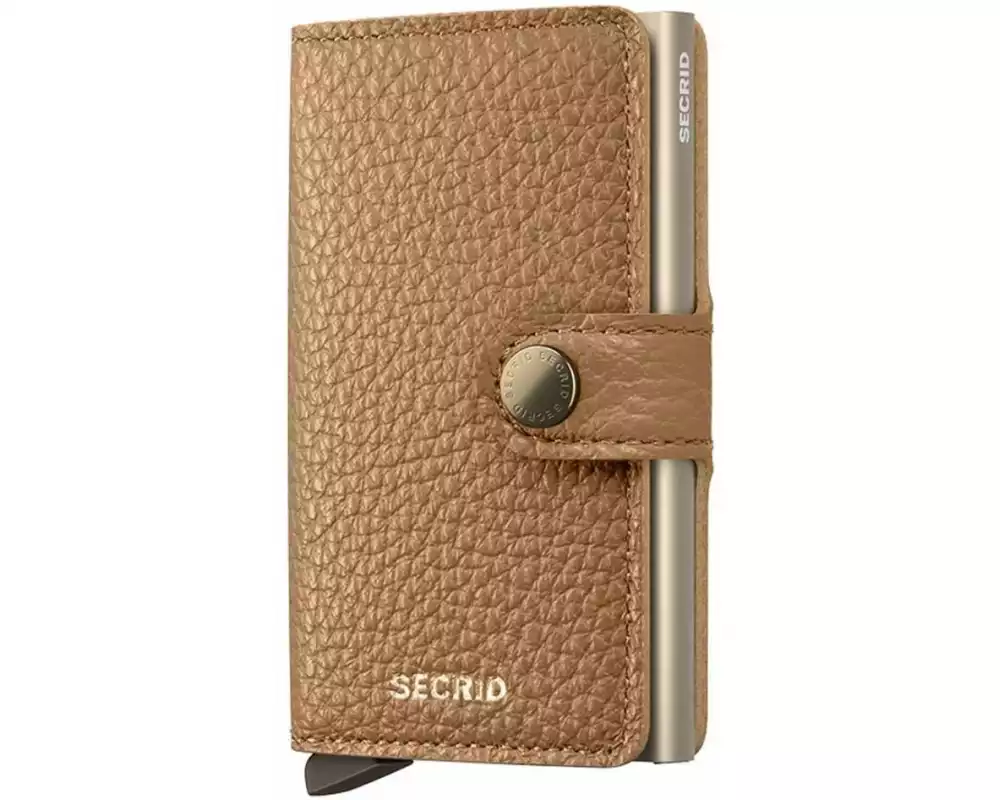 SECRID Portemonnaie Miniwallet Pebble Cappuccino
