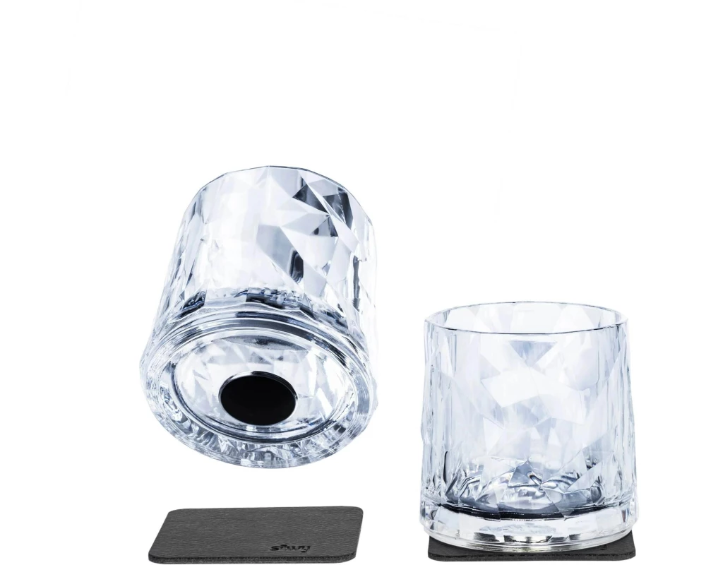 Silwy Magnet-Kunststoffgläser TUMBLER Clear