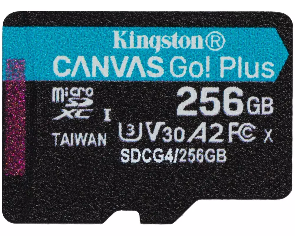 Kingston microSDXC-Karte Canvas Go! Plus 256 GB, ohne Adapter
