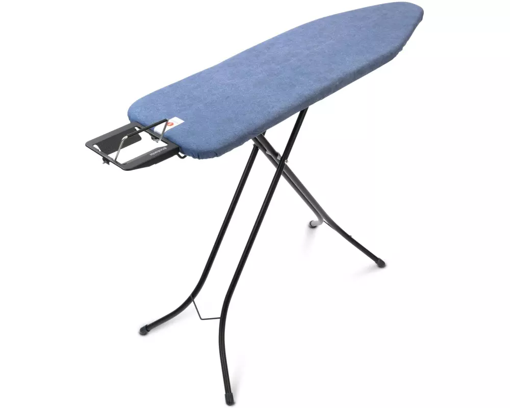 Brabantia Bügeltisch mit Dampfbügeleisenablage Blue Denim