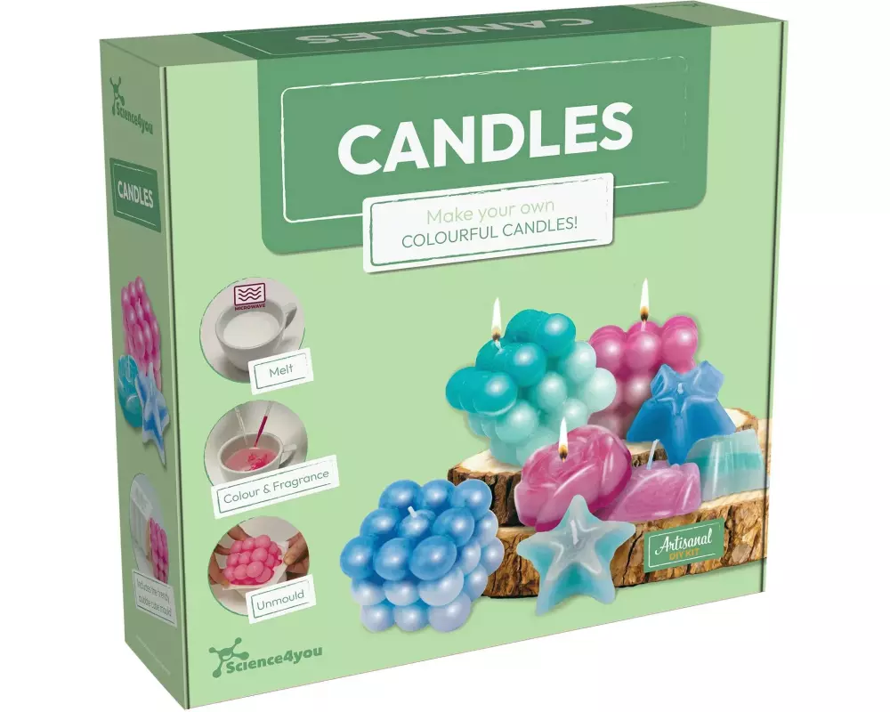 Science4you Experimentierkasten Candles Kit