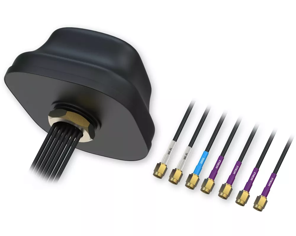 Teltonika LTE/WLAN/GPS-Antenne PR1KC640 SMA 4 dBi Richtstrahl