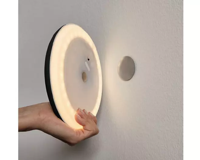 EGLO Leuchten Wandleuchte PORCIANO Akku LED mit Magnet Schwarz