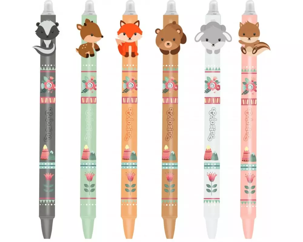 Dreams and Fantasy Gelschreiber Little Foxes 0.5 mm, radierbar