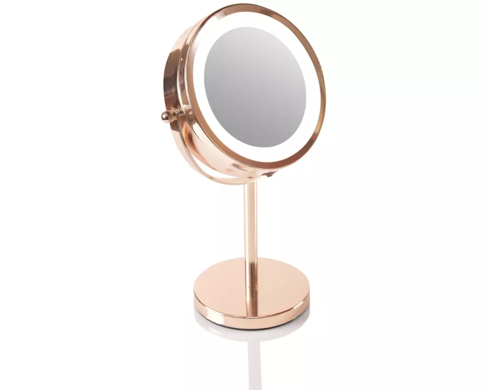Rio Kosmetikspiegel Double Sided Cosmetic Mirror Rosegold