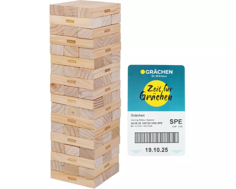 KOOR Kuujenga XXL mit gratis Tageskarte