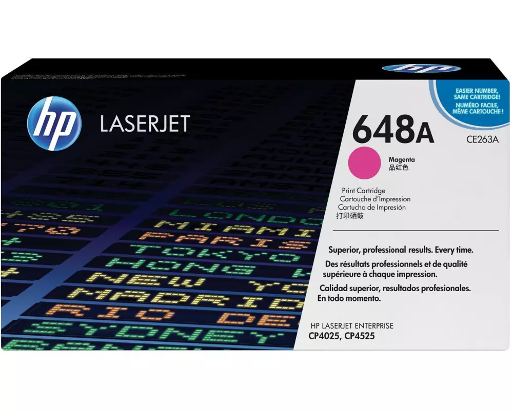 HP Toner Nr. 648A (CE263A) Magenta