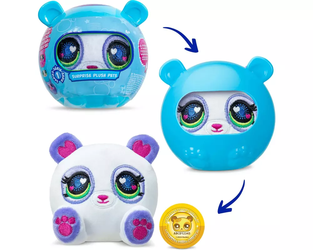 BANDAI Littlest Pet Shop Mini Plüsch, assortiert