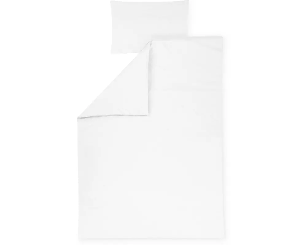 Julius Zöllner Kinderbettwäsche Weiss 100 x 135 cm + 40 x 60 cm