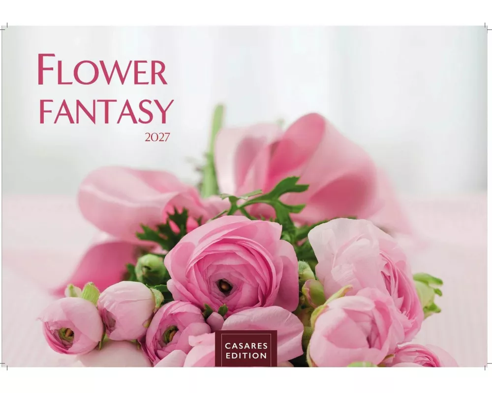 Flower Fantasy Kalender 2027 - Wandkalender | Fotokalender Naturkalender | Blumenkalender | 24x35cm - Wunderschöne Blumenfotos in bestechender Ästheti