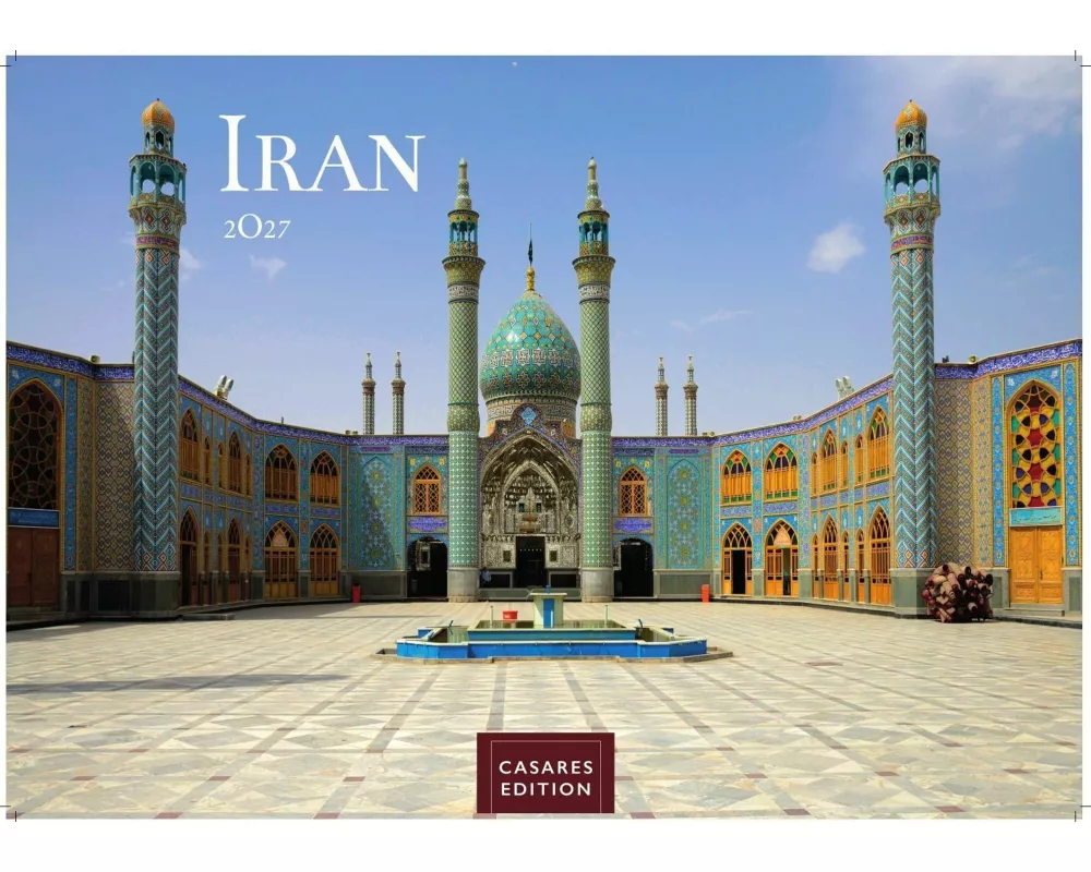Iran Kalender 2027 - Wandkalender | Fotokalender Orient 24x35 cm- Architektur & Kultur | Hochwertiger . mit beeindruckenden iranischen Bauwerken, UNES