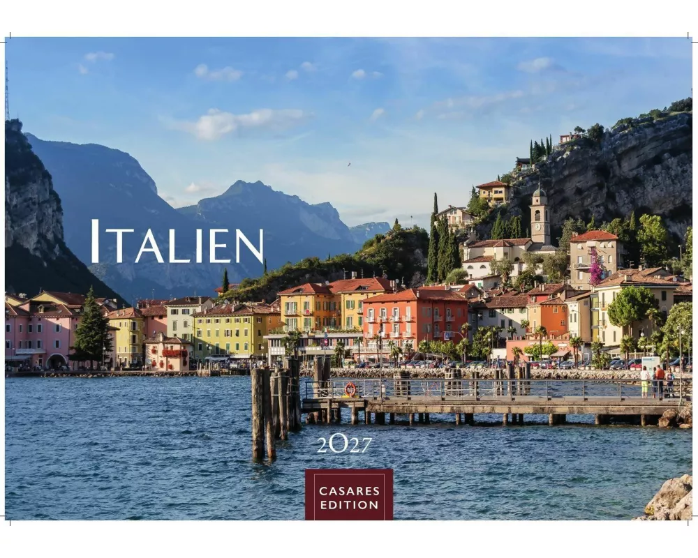 Italien Kalender 2027 - Wandkalender | Fotokalender Italien 35x50 cm im Großformat mit 12 traumhaften Motiven der Reisedestination Italien