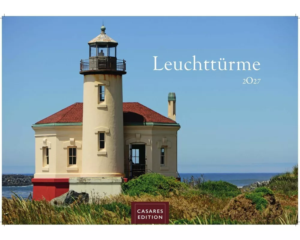 Leuchttürme Kalender 2027 - Wandkalender | Fotokalender Naturkalender 24x35cm - mit beeindruckenden Fotografien von Leuchttürmen weltweit
