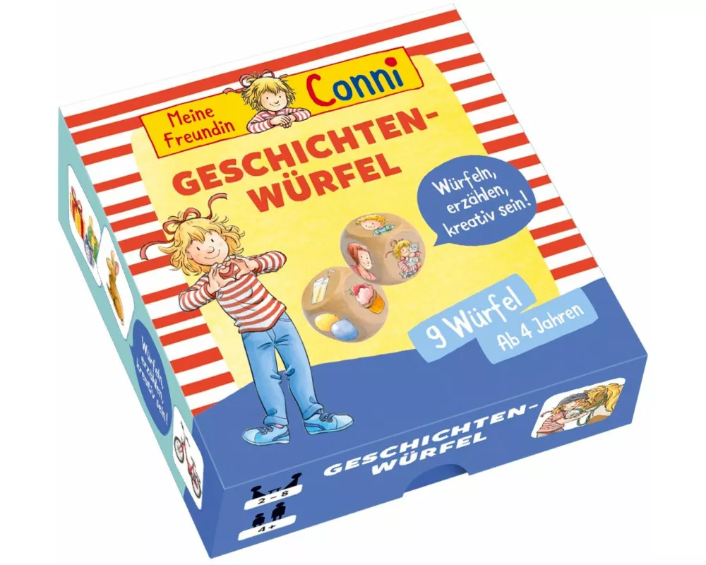 Geschichtenwürfel mit Conni