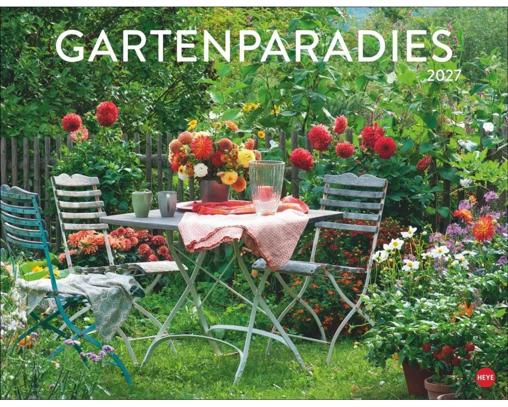 Gartenparadies Posterkalender 2027