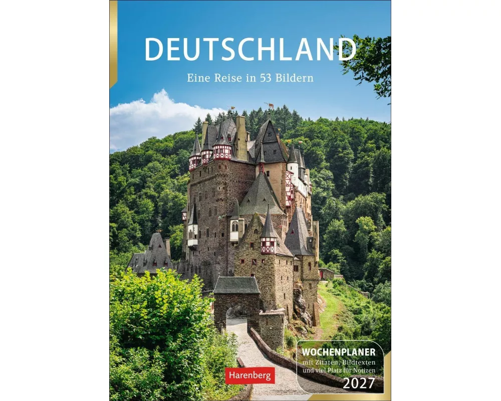 Deutschland Wochenplaner 2027 - Eine Reise in 53 Bildern