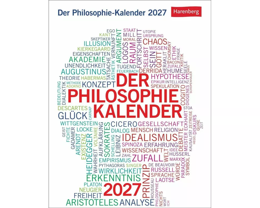Der Philosophie-Kalender Tagesabreißkalender 2027