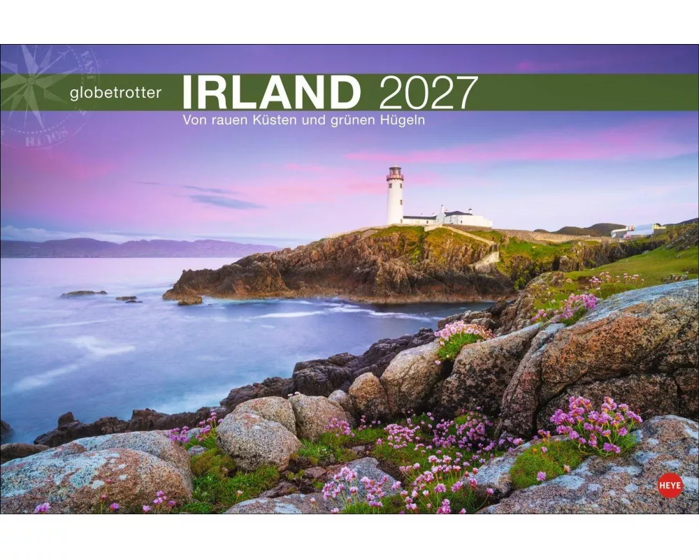 Irland Globetrotter Kalender 2027 - Von rauen Küsten und grünen Hügeln