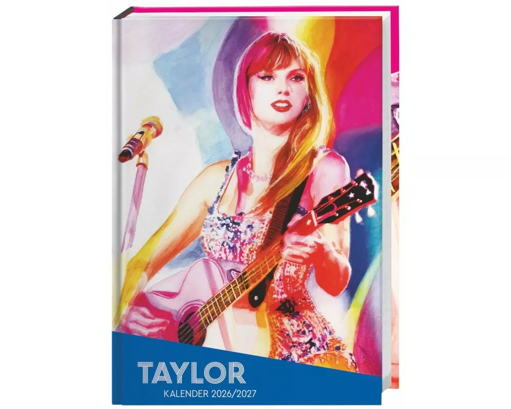 Taylor 17-Monats-Kalenderbuch A5 2027 - 17 Monate. Von August 2026 bis Dezember 2027