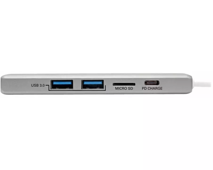 EATON TRIPPLITE USB-C Dock, 4K HDMI, USB 3.2, Gen 1, USB-A Hub Ports, Memory Card, 60W PD Charging