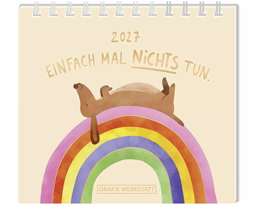 Mini-Kalender 2027 Einfach mal nichts tun